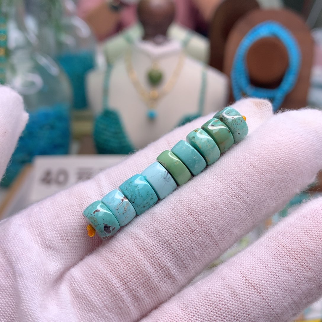 绿松石未镶嵌配饰