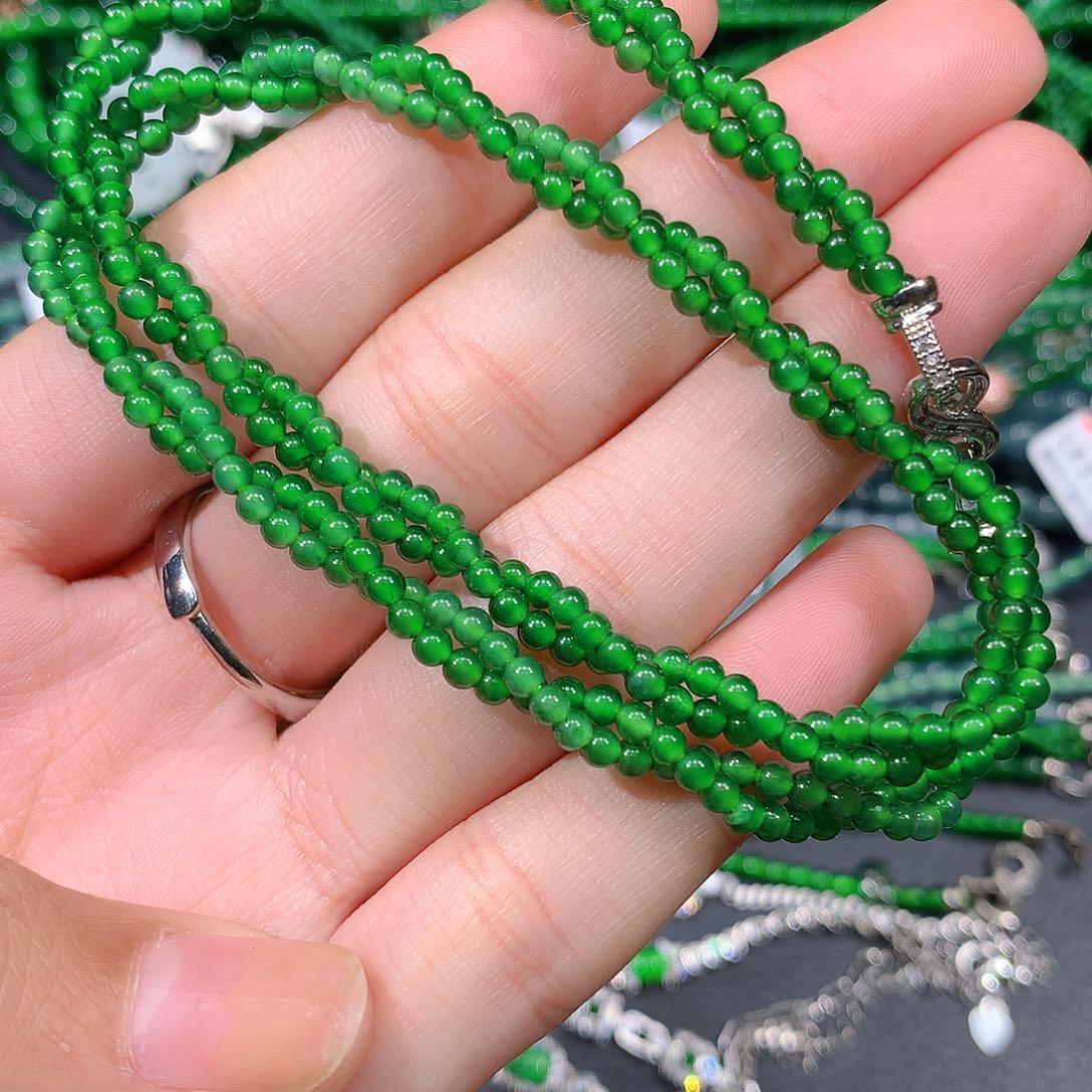 翡翠戒指未镶嵌天然翡翠