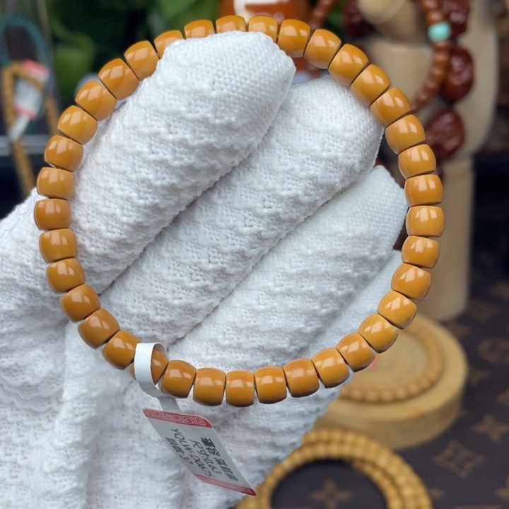 橄榄核手串瑾容直切单圈0.63清雅