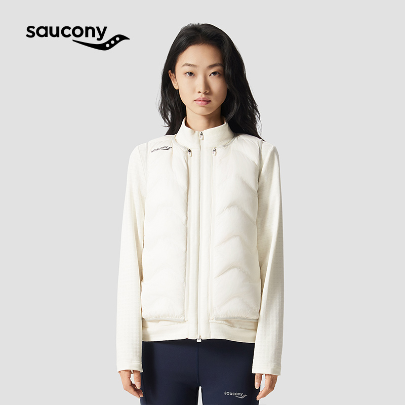 Saucony索康尼官方女子都市生活休闲简约三合一保暖舒适外套