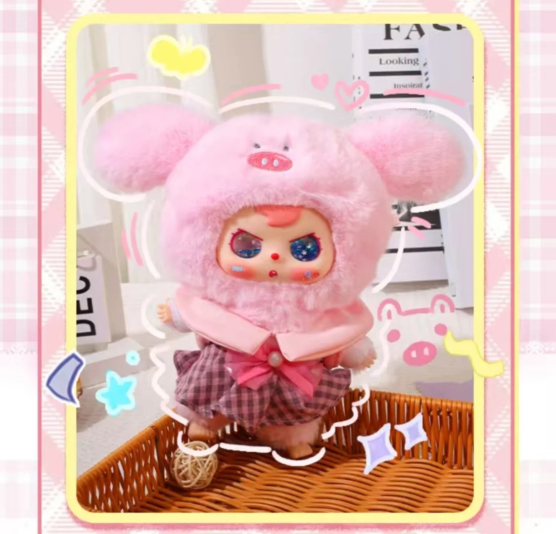 【默认代拆】福小娃课桌小萌友毛绒盲盒系列背景娃