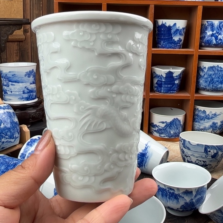 永***人瓷片一笔一墨叩玉山房