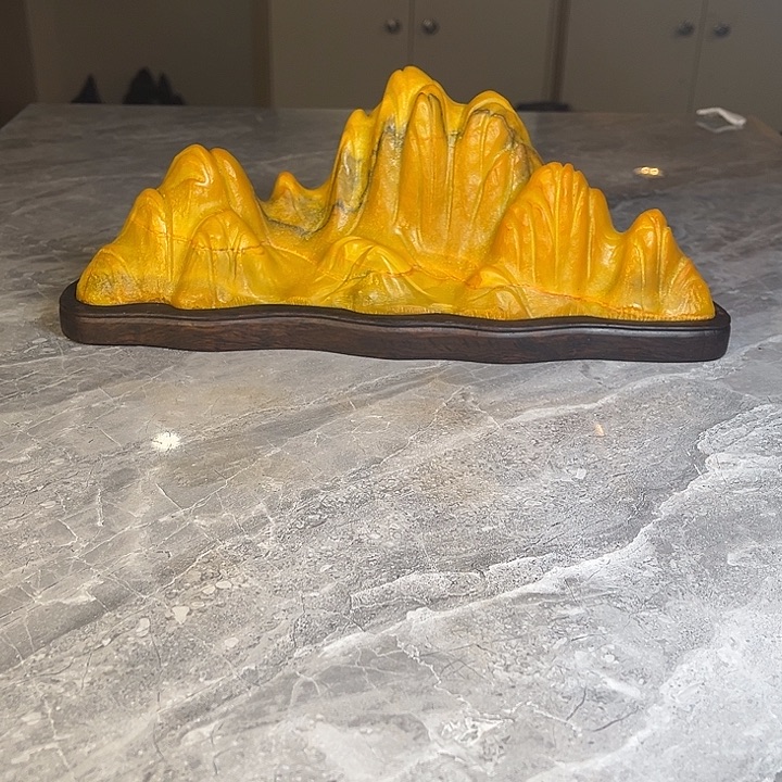 大***水奇石茶宠鱼缸文房摆件 