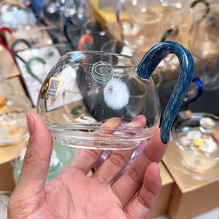 禾器黛蓝淡然公道杯