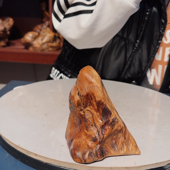 木旺**架玉镯工艺坊家居摆件3