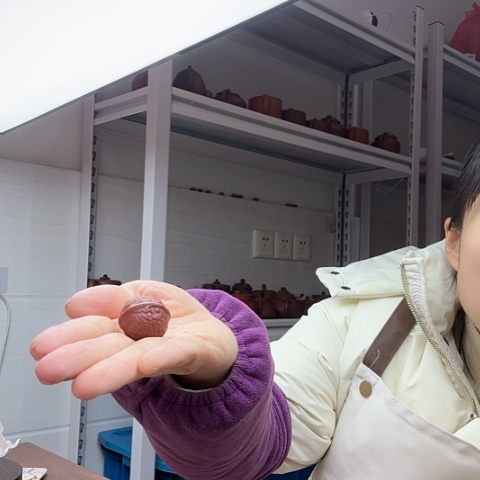 朱泥核桃茶宠茶宠