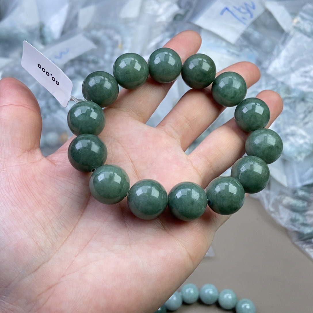 翡翠未镶嵌手链翡翠