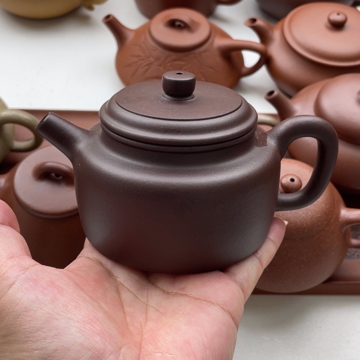 茶壶紫砂宜兴紫砂半手工200cc