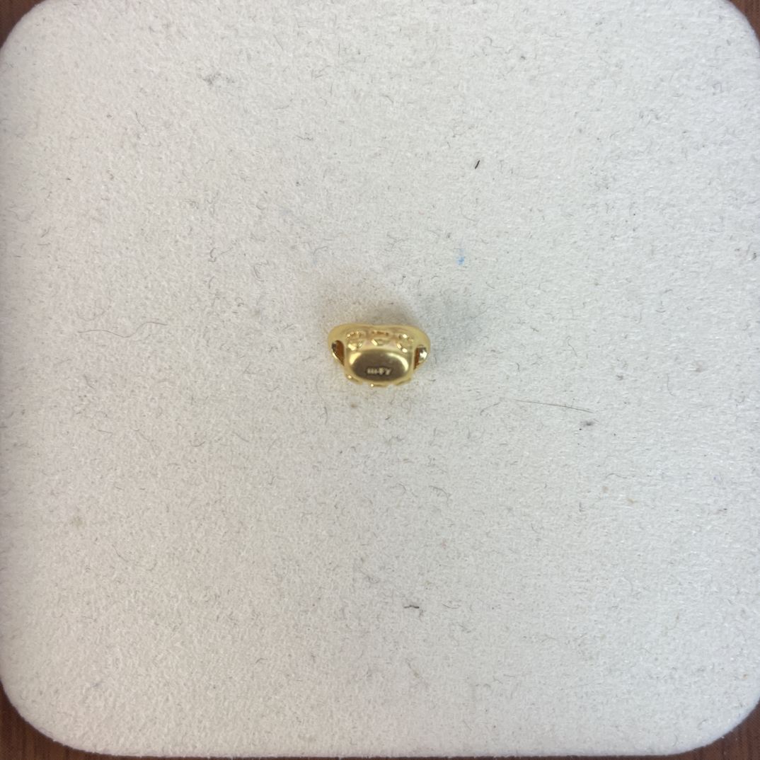 0.18g小元元足金999先鉴定后发货黄金配件
