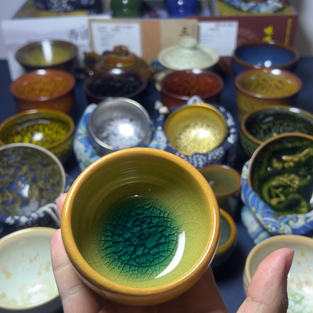 茶盏建阳建盏喝茶主人杯