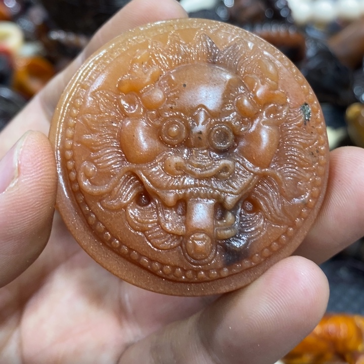 滴血莲花菩提吊坠