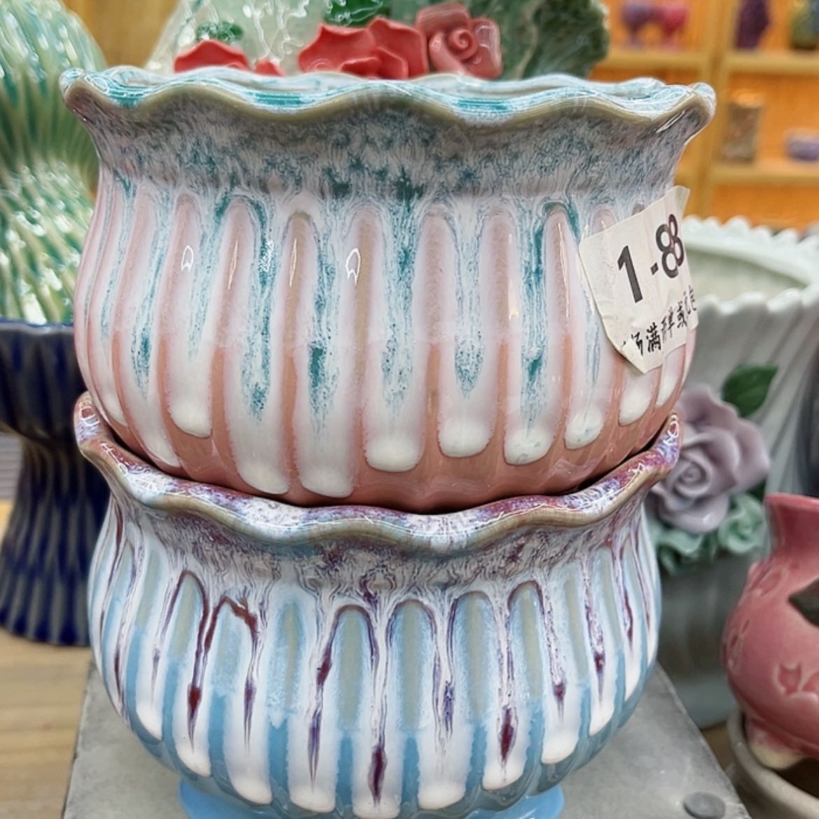 【闪购商品】陶瓷花盆