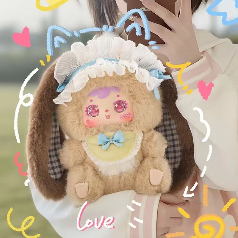 【拆盒】三小毛-毛小兔大家族二代系列盲盒【不支持退换】