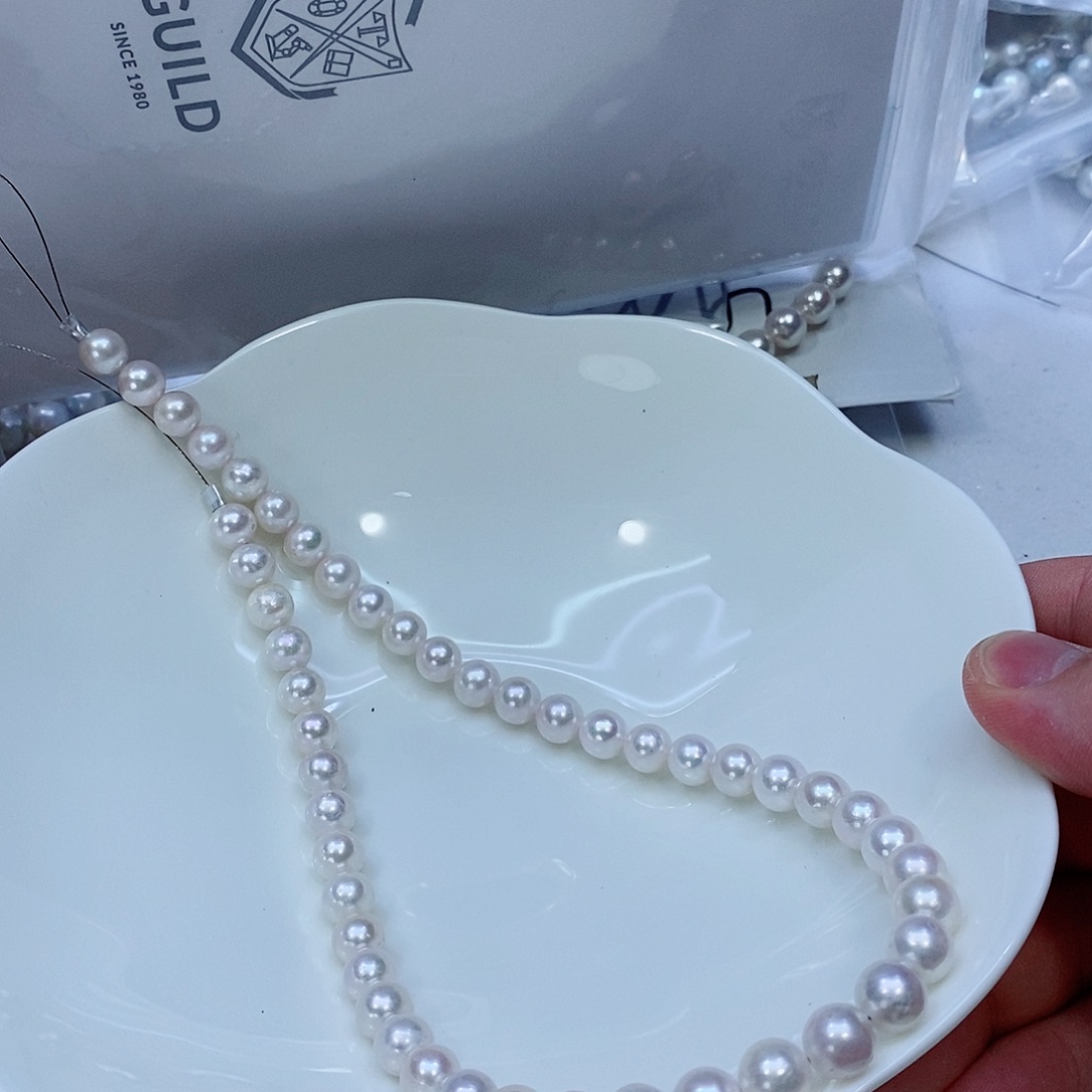 海水珍珠颈饰银S925镶嵌