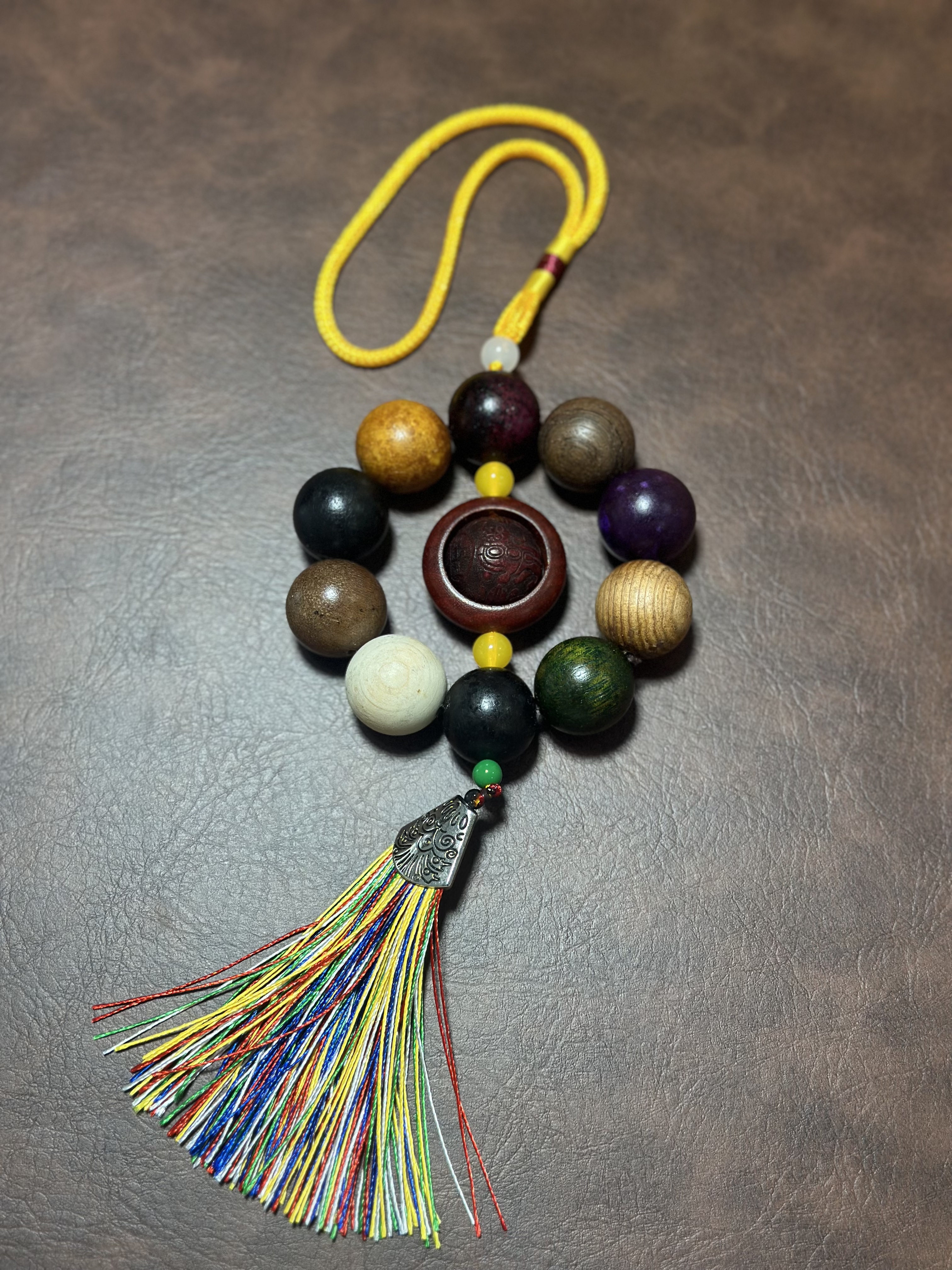 S0058-多宝珠2.0圆满款流苏挂件