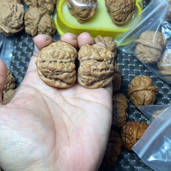 文玩核桃把件蛤蟆40