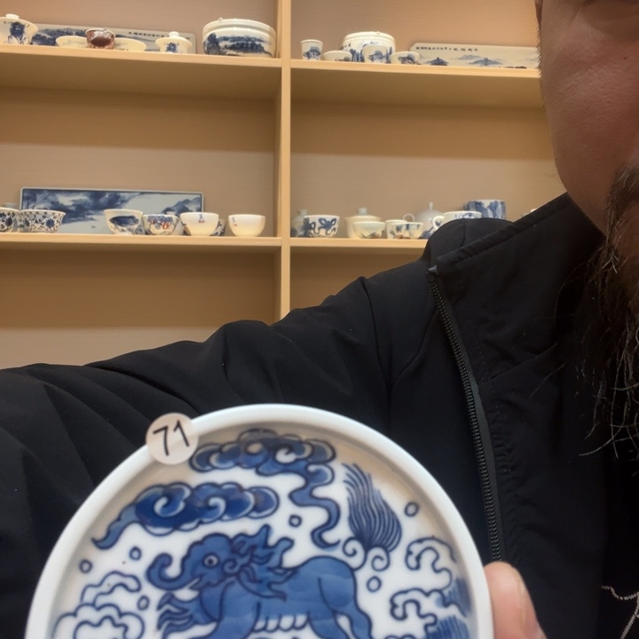 杯广****理景德镇手绘陶瓷
