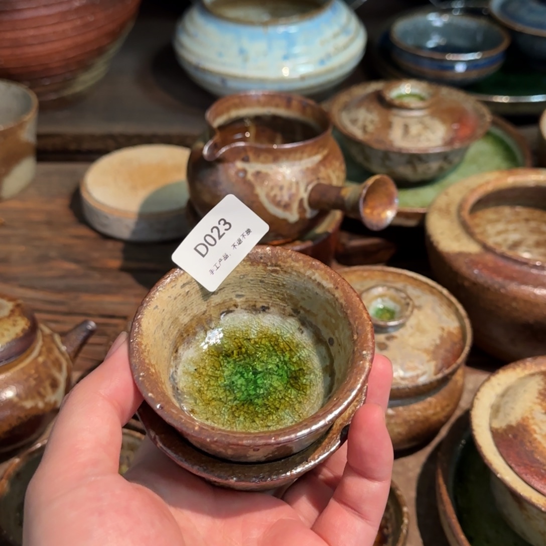 雨***3D023破碎感泥料非柴烧跑单禁拍