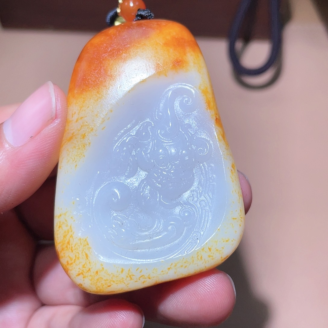 和田玉颈饰未镶嵌A7