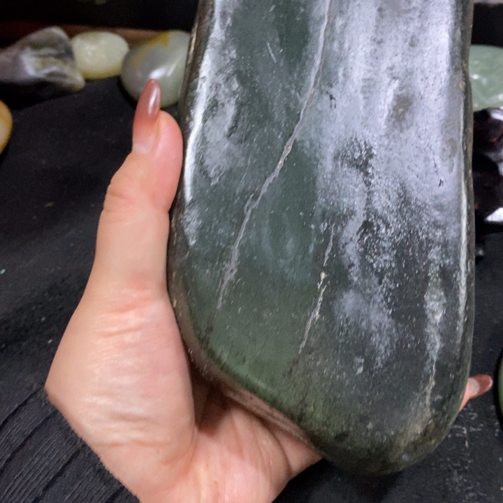 长***日和田玉未镶嵌挂件