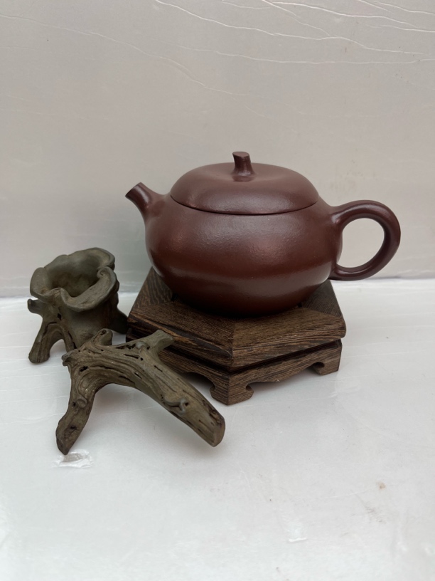 小苹果壶紫泥220cc