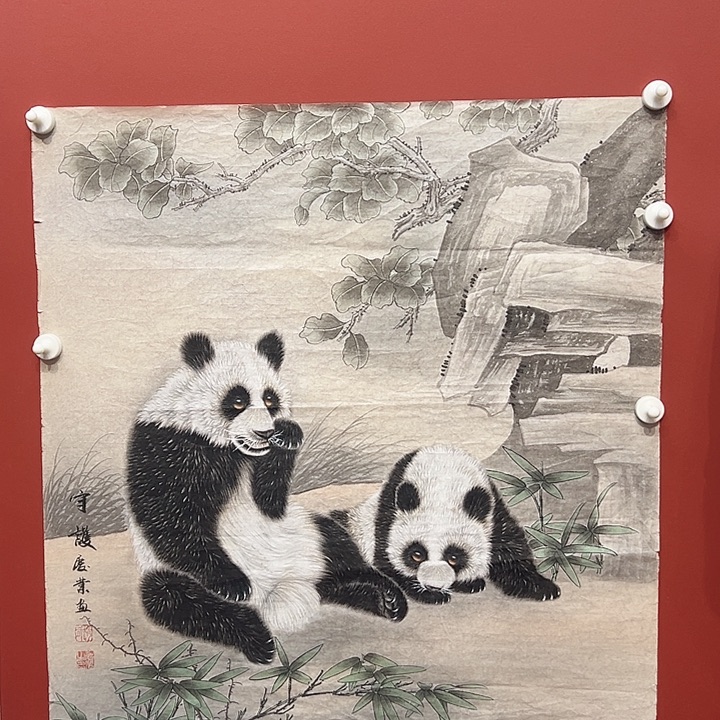 国画赵庆业老师国画作品月