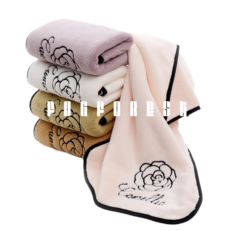 珊瑚绒浴巾加厚毛巾男大浴巾情侣套装二件套吸水不掉毛速干家用