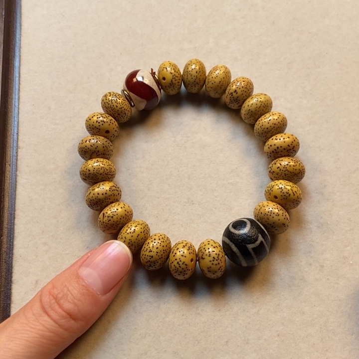 菩提把件未镶嵌星月菩提子