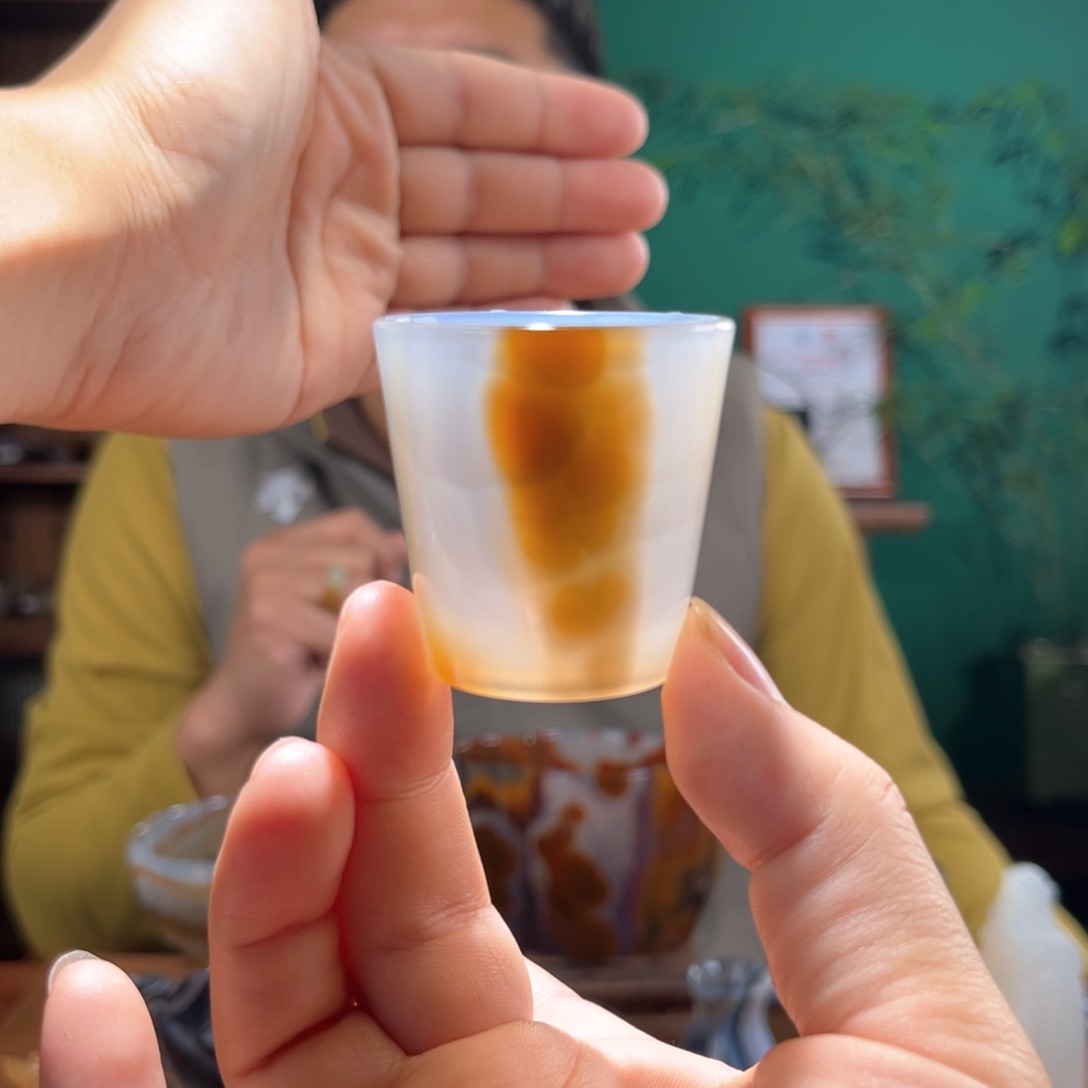 玛瑙/玉髓茶器未镶嵌