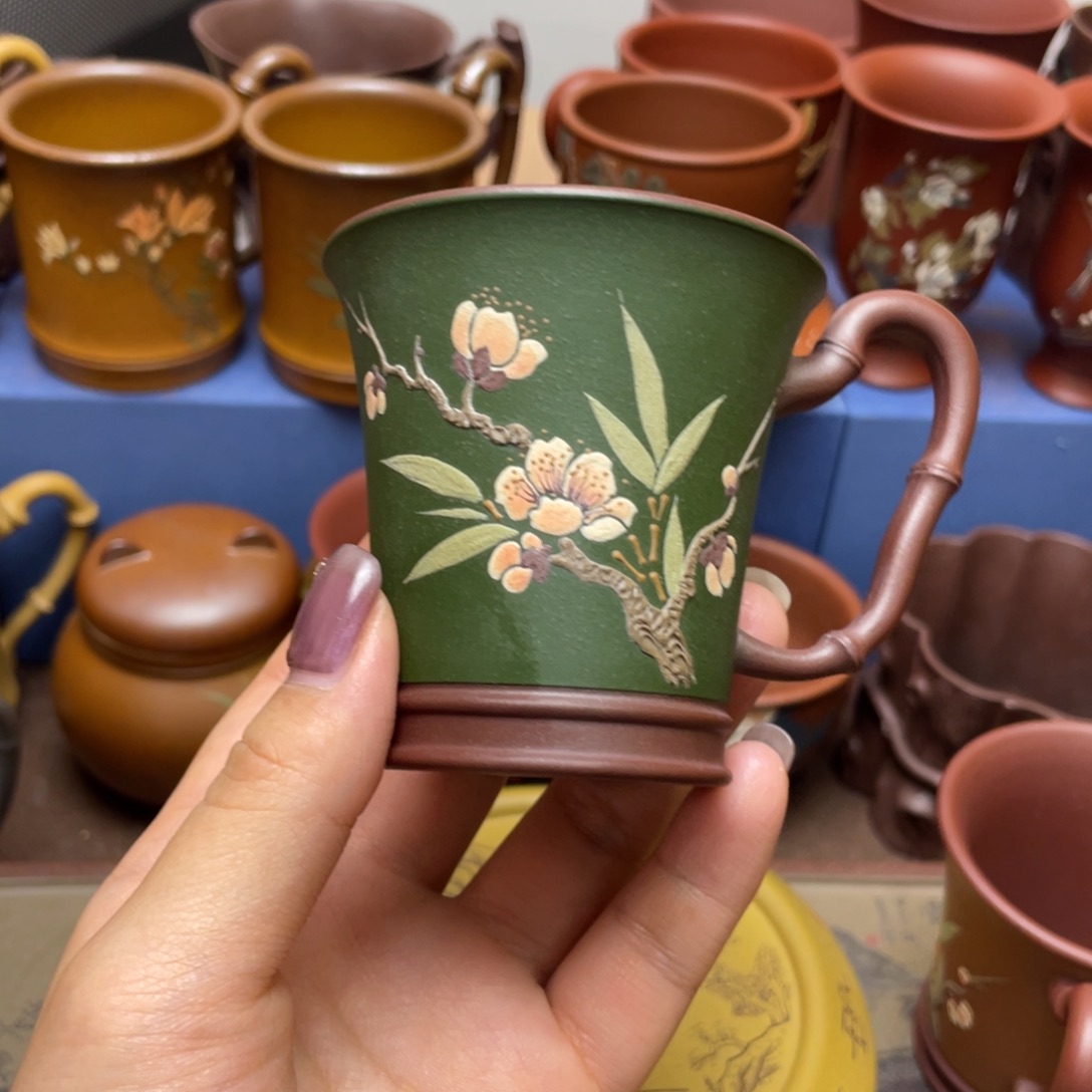 紫砂茶杯紫砂主人杯