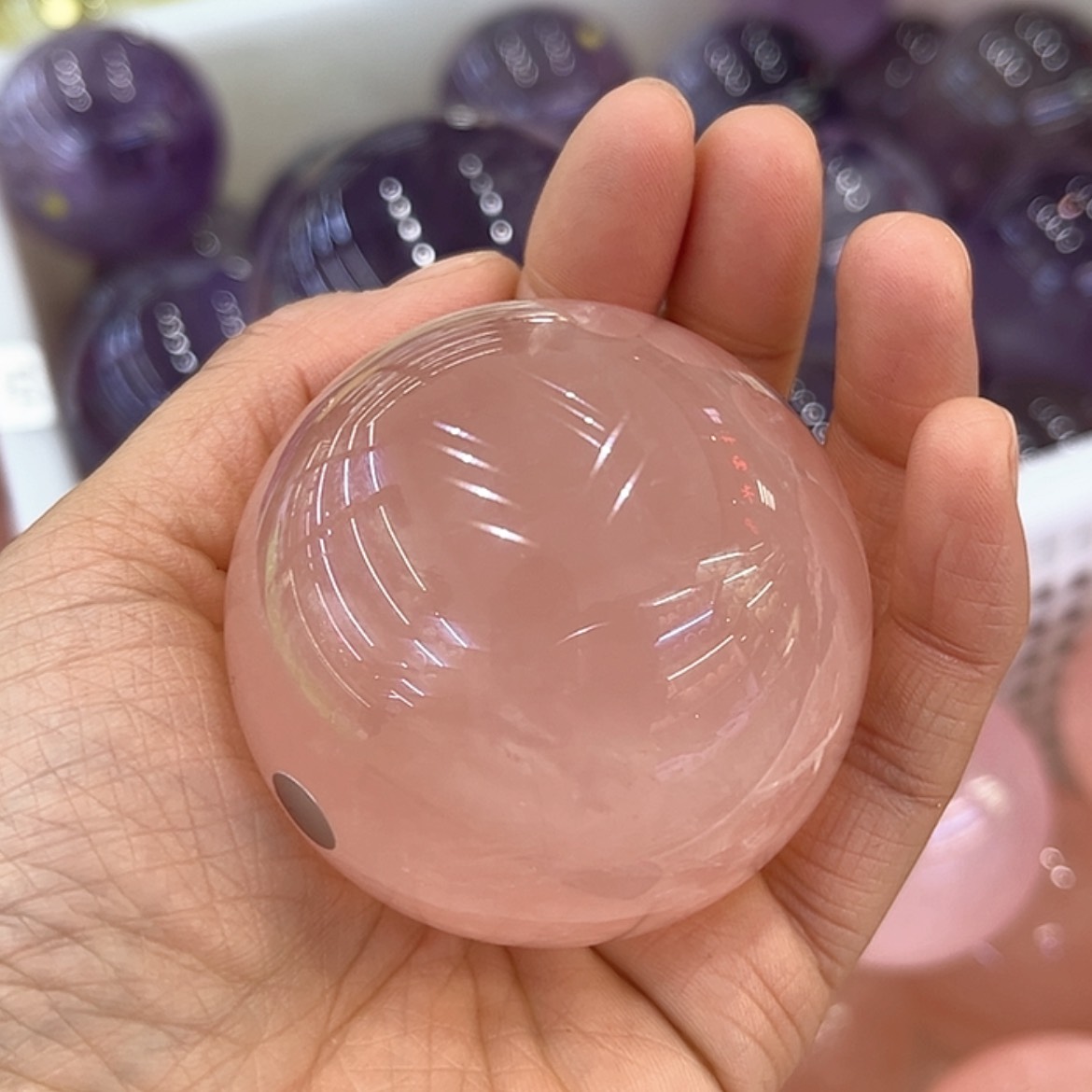 【闪购商品】水晶摆件球未镶嵌