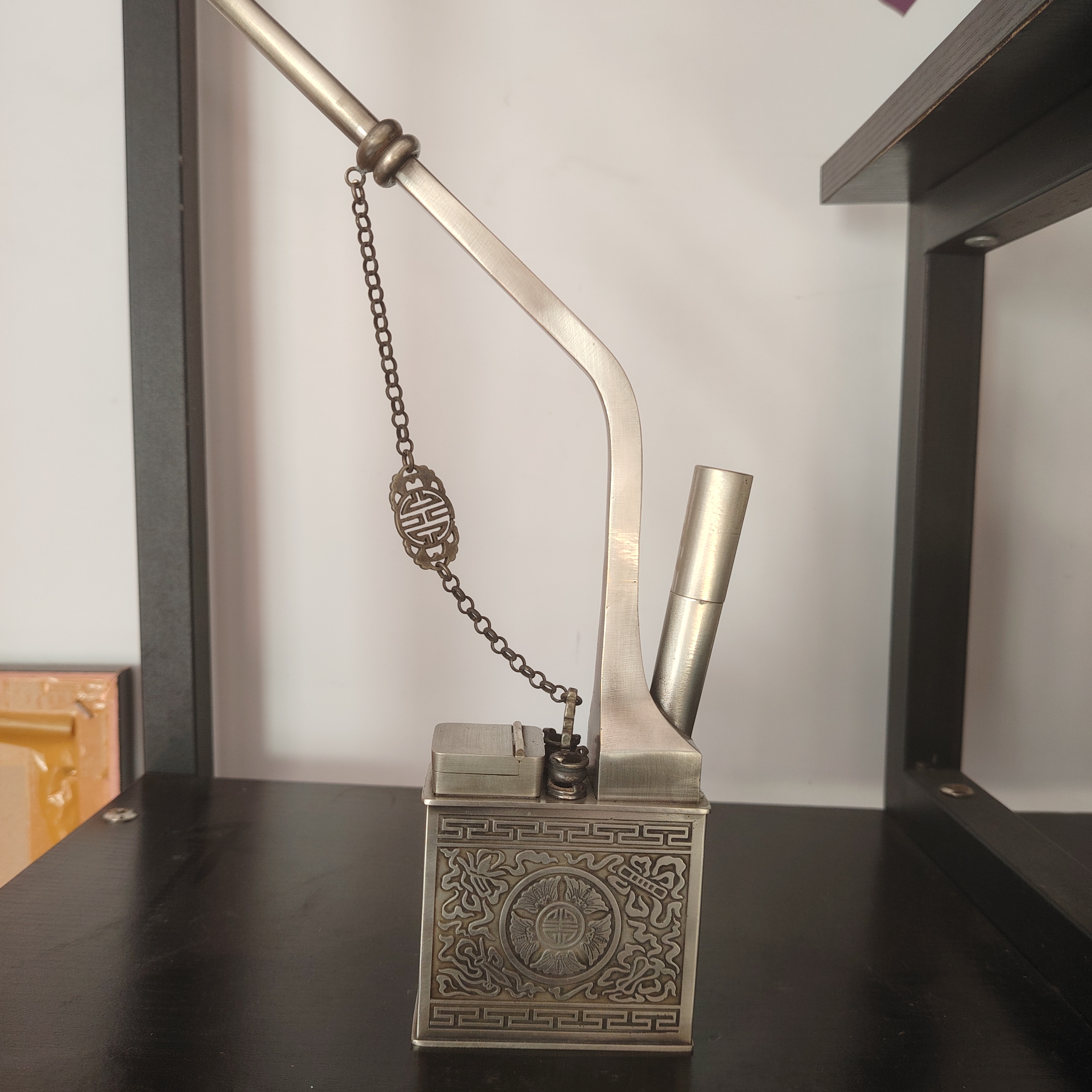 高浮雕加厚中号方壶工艺品创意