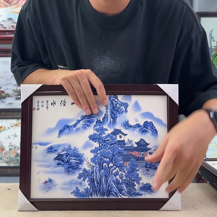 瓷片景德镇瓷板画