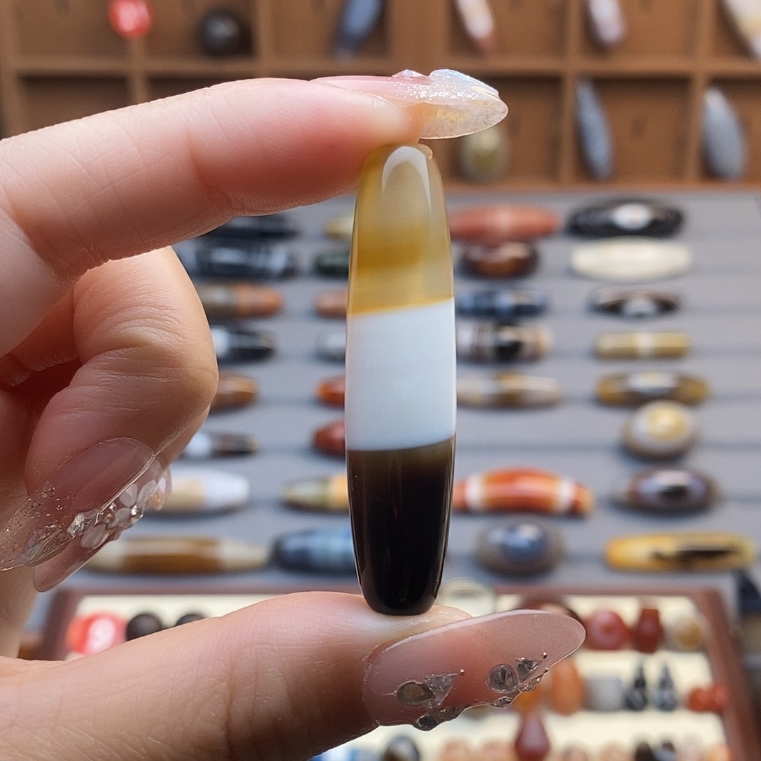 玛瑙/玉髓颈饰未镶嵌喵*