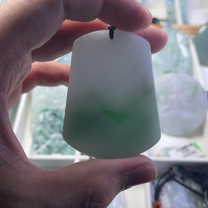 翡翠未镶嵌颈饰240