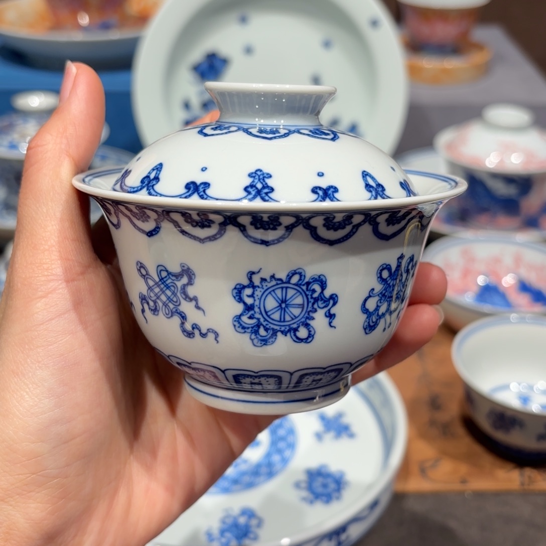 瓷片手工手工陶瓷茶具