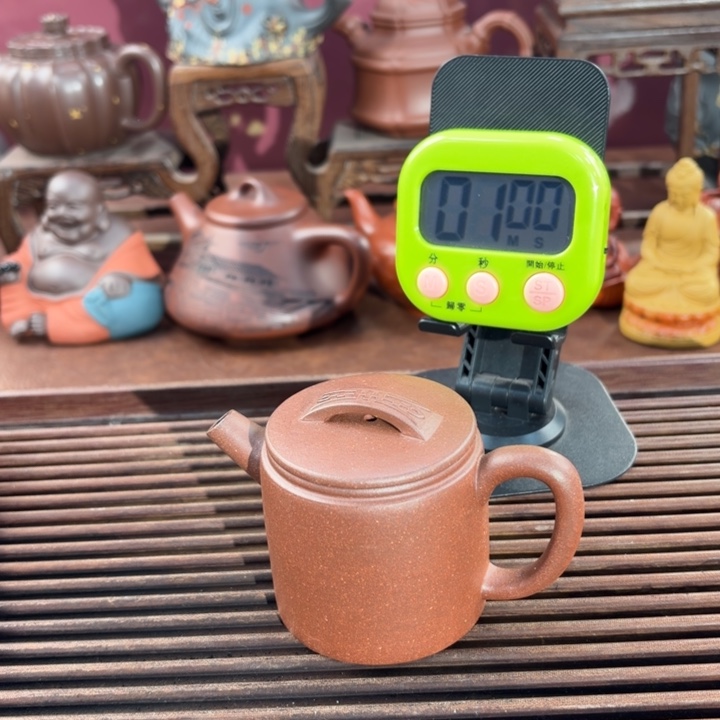 D***e紫砂茶壶宜兴原矿紫团泥