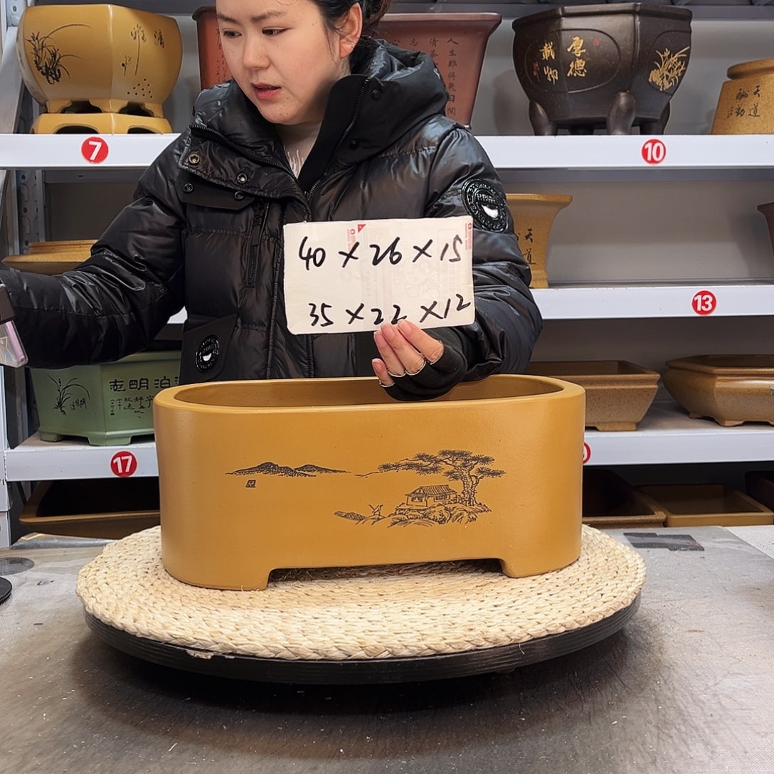 紫砂花盆紫砂花盆