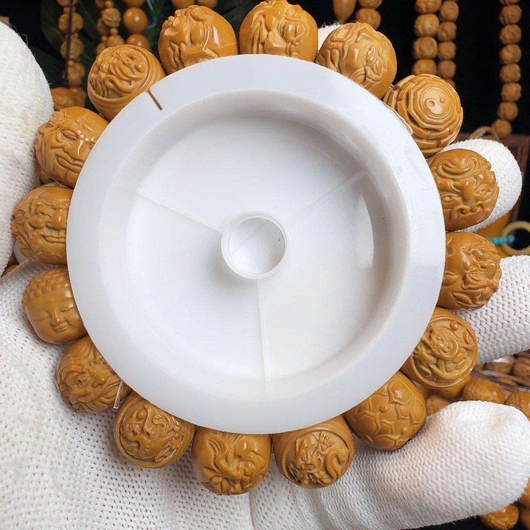 猴头核桃手串冬***猫四象八卦36罗汉