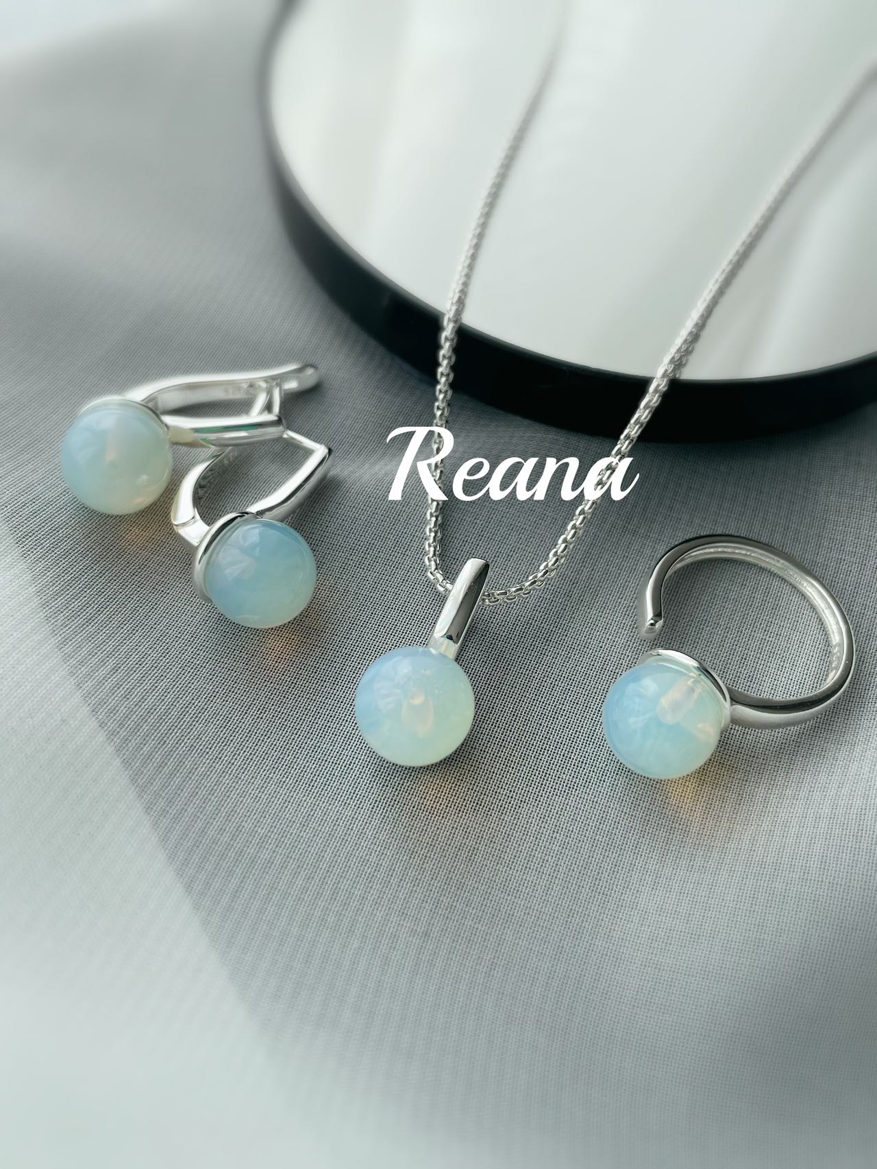 钛钢耳饰 一缘珠珠（汝白）