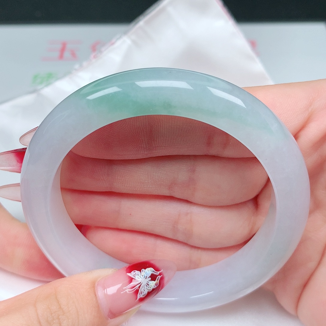 翡翠手镯未镶嵌56 56 56