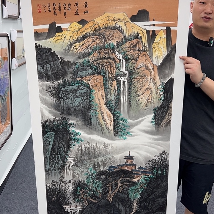 国画国画作品宣纸纯手绘