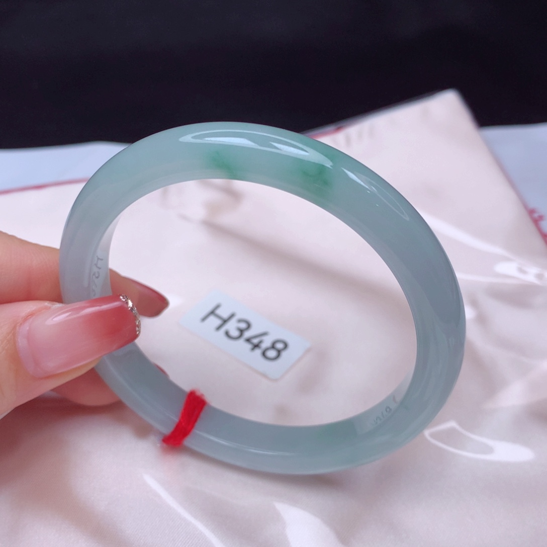 翡翠手镯未镶嵌手镯58