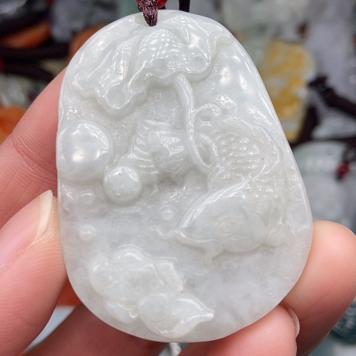 颈饰未镶嵌翡翠翡翠