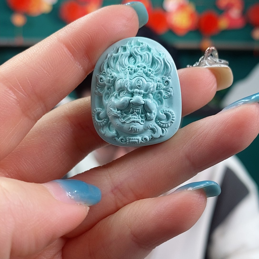 绿松石珠宝奇石未镶嵌