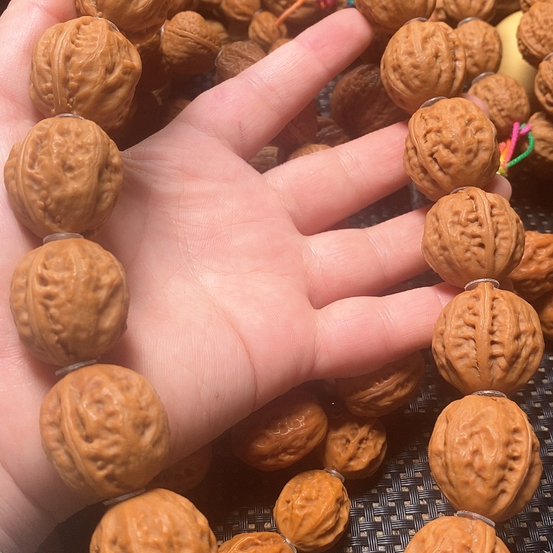 文玩核桃手串肉筋手持