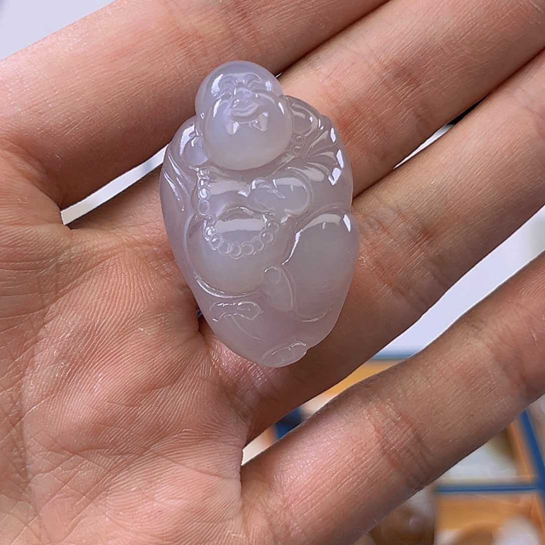 和田玉颈饰未镶嵌兰***蹈