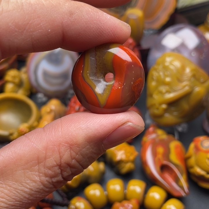 玛瑙/玉髓未镶嵌颈饰