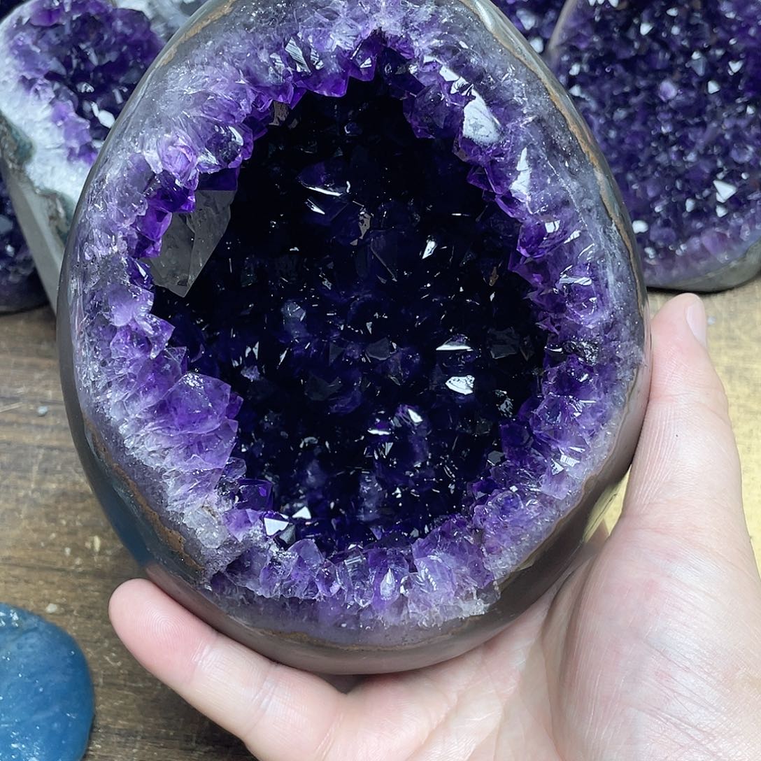 未镶嵌紫晶大型摆件（非配饰）小*多