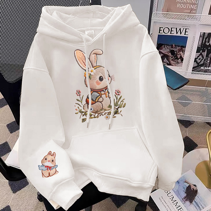 新款2025秋冬圆领长袖运动时尚休闲百搭情侣卫衣女印花秋冬【N】